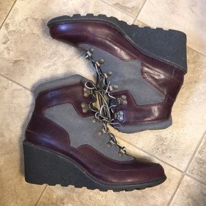 Timberland Amston Hiker Wedge Bootie Size 10
